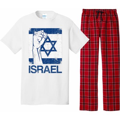 Israeli Flag Vintage Israel Pajama Set