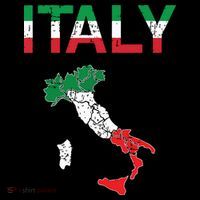 Italy Flag Vintage Italian Italia Flat Bill Trucker Hat