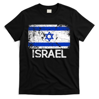 Israeli Flag Vintage I Stand With Israel T-Shirt