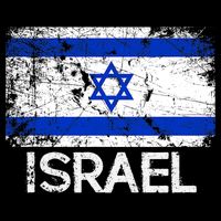 Israeli Flag Vintage I Stand With Israel Kids T-Shirt