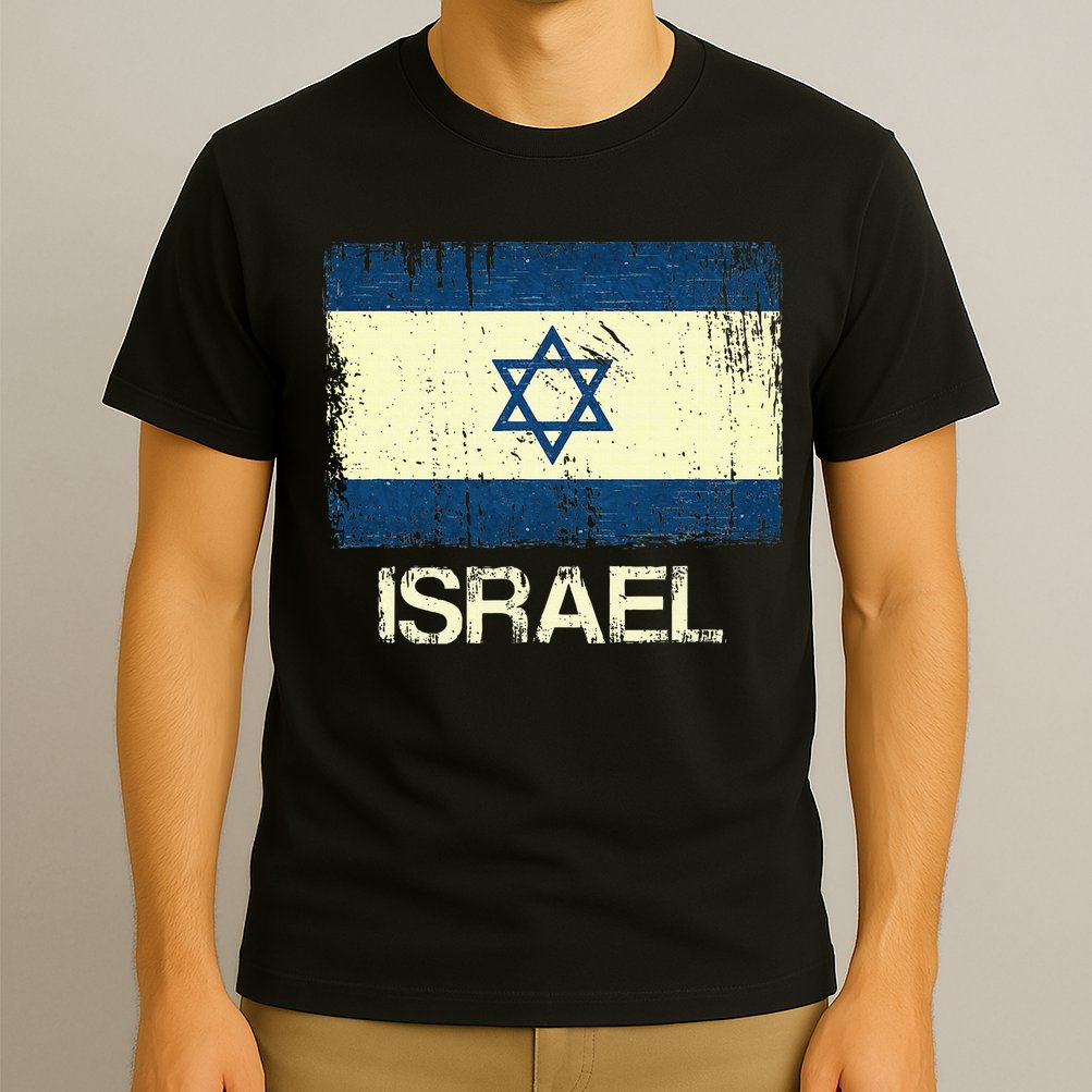 Israeli Flag  Vintage Israel T-Shirt