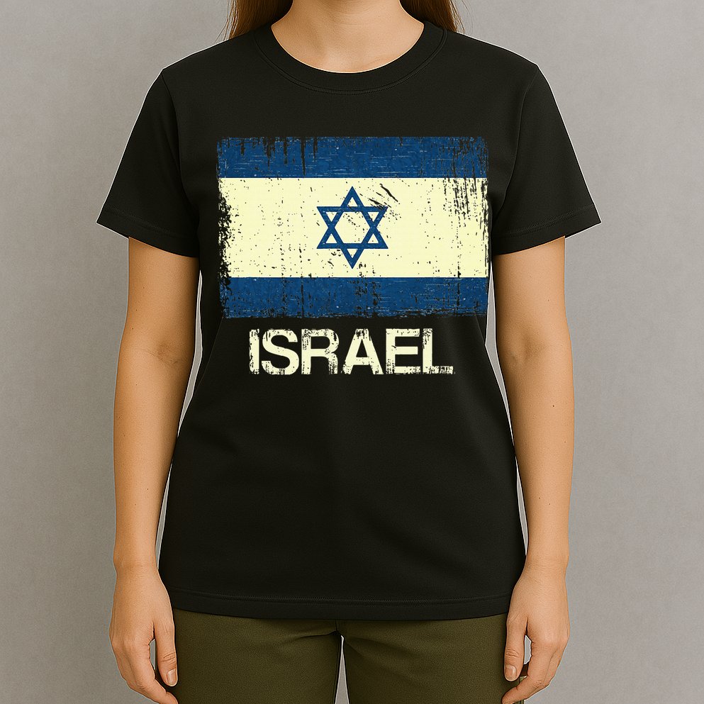 Israeli Flag  Vintage Israel T-Shirt