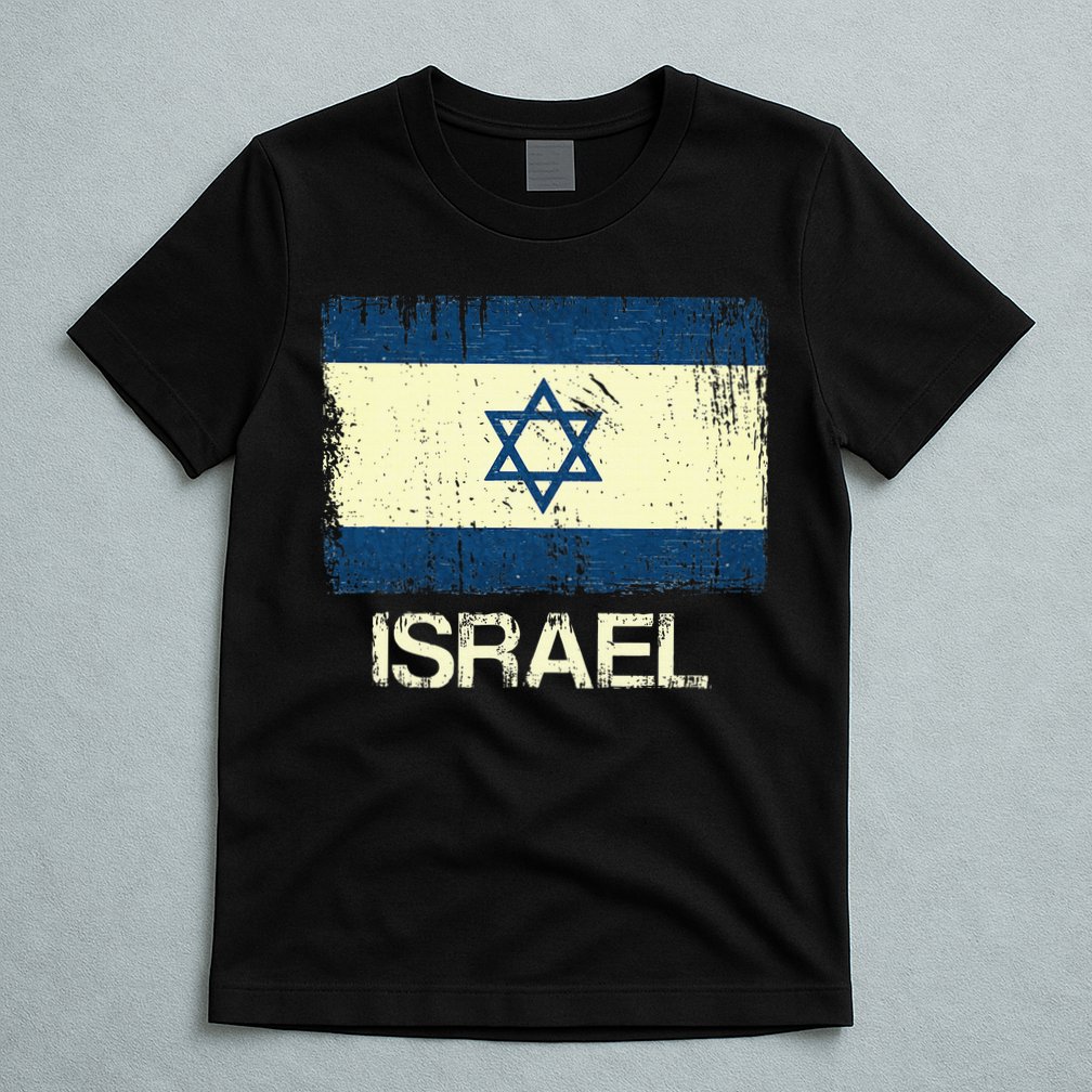 Israeli Flag  Vintage Israel T-Shirt