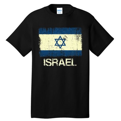 Israeli Flag  Vintage Israel Tall T-Shirt