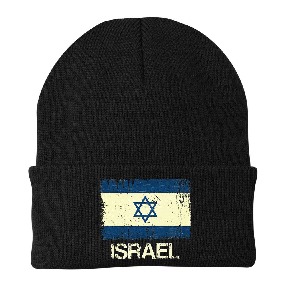 Israeli Flag  Vintage Israel Beanie