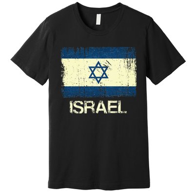 Israeli Flag  Vintage Israel Premium T-Shirt