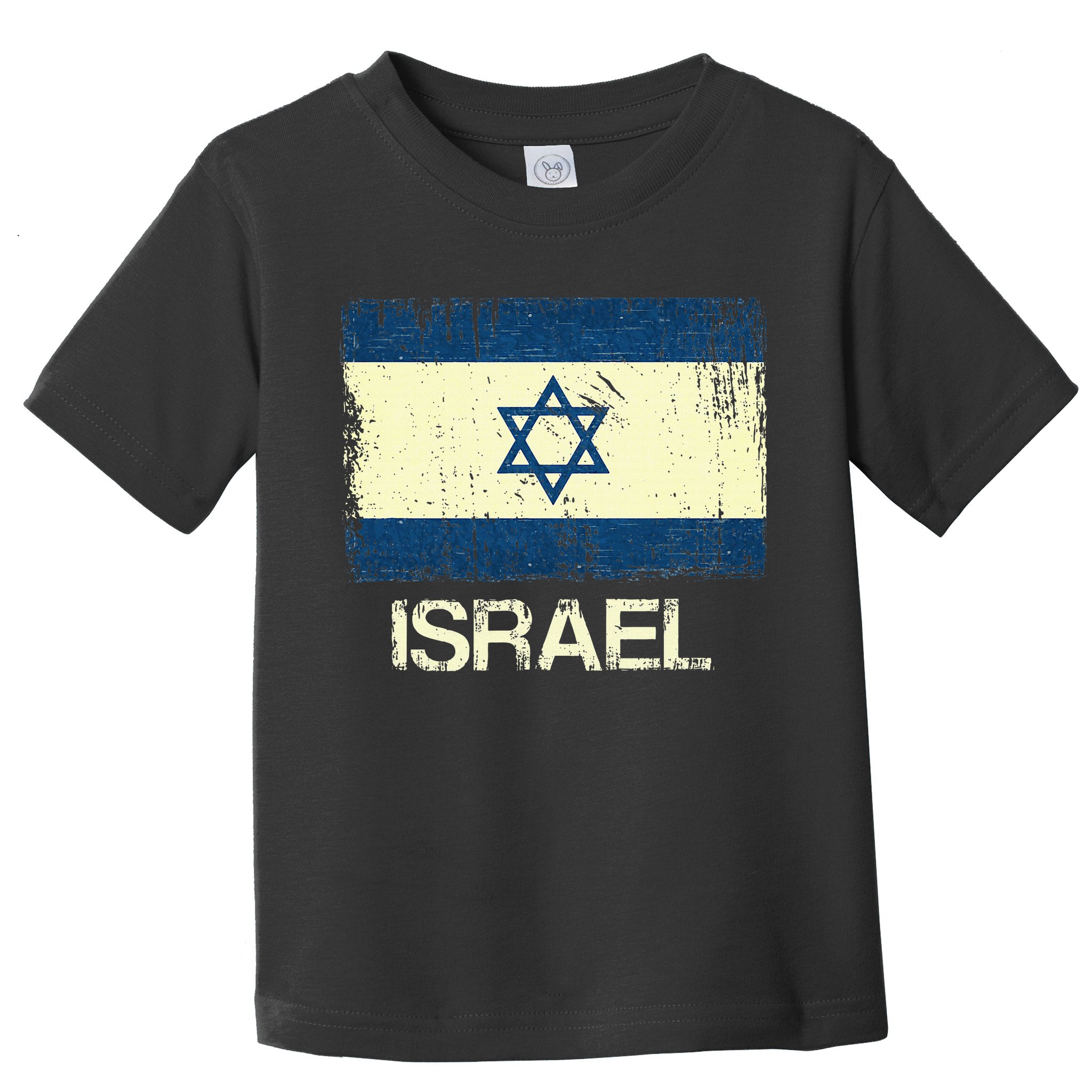 Israeli Flag  Vintage Israel Toddler T-Shirt
