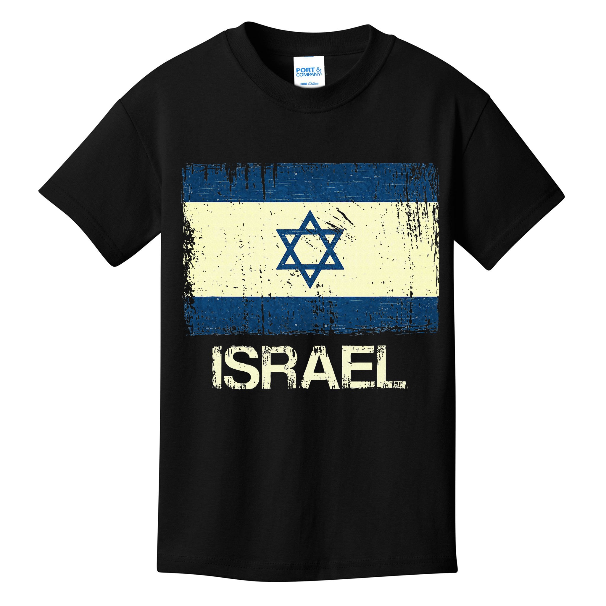 Israeli Flag  Vintage Israel Kids T-Shirt