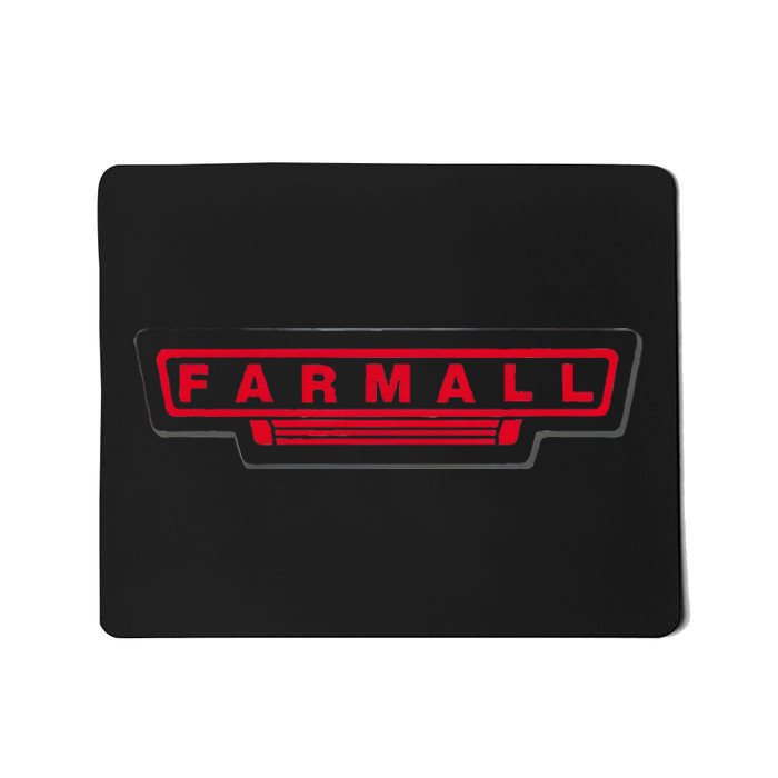 Ih Farmall Vintage Tractor Design Mousepad