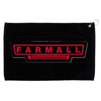 Ih Farmall Vintage Tractor Design Grommeted Golf Towel