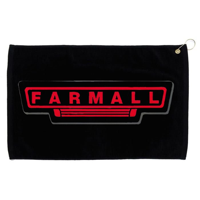 Ih Farmall Vintage Tractor Design Grommeted Golf Towel