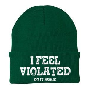 I Feel Violated Do It Again Knit Cap Winter Beanie