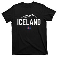 Iceland Flag Vintage Women Iceland T-Shirt