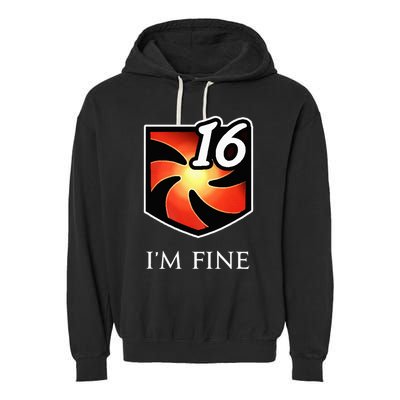 IM Fine Vulnerability Stacks Fantasy Mmorpg Garment-Dyed Fleece Hoodie