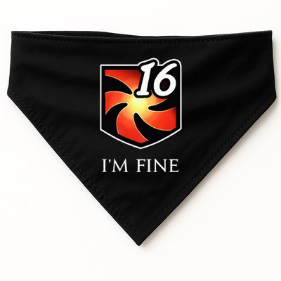 IM Fine Vulnerability Stacks Fantasy Mmorpg USA-Made Doggie Bandana