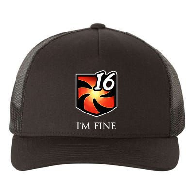 IM Fine Vulnerability Stacks Fantasy Mmorpg Yupoong Adult 5-Panel Trucker Hat