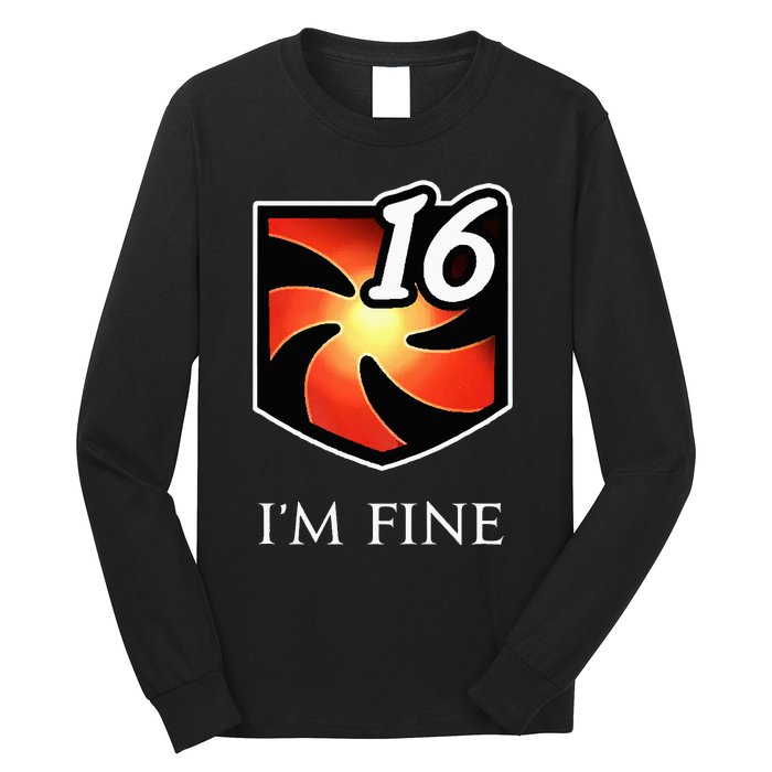 IM Fine Vulnerability Stacks Fantasy Mmorpg Long Sleeve Shirt