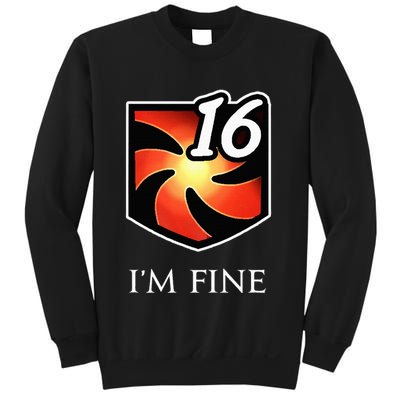 IM Fine Vulnerability Stacks Fantasy Mmorpg Sweatshirt