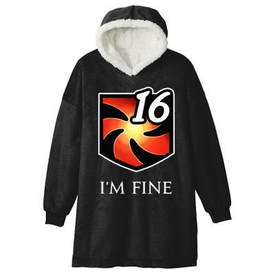 IM Fine Vulnerability Stacks Fantasy Mmorpg Hooded Wearable Blanket