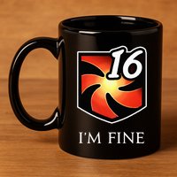 IM Fine Vulnerability Stacks Fantasy Mmorpg 11oz C Handle Ceramic Mug
