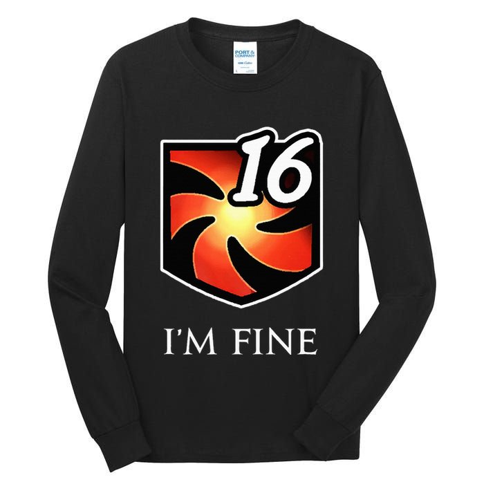 IM Fine Vulnerability Stacks Fantasy Mmorpg Tall Long Sleeve T-Shirt