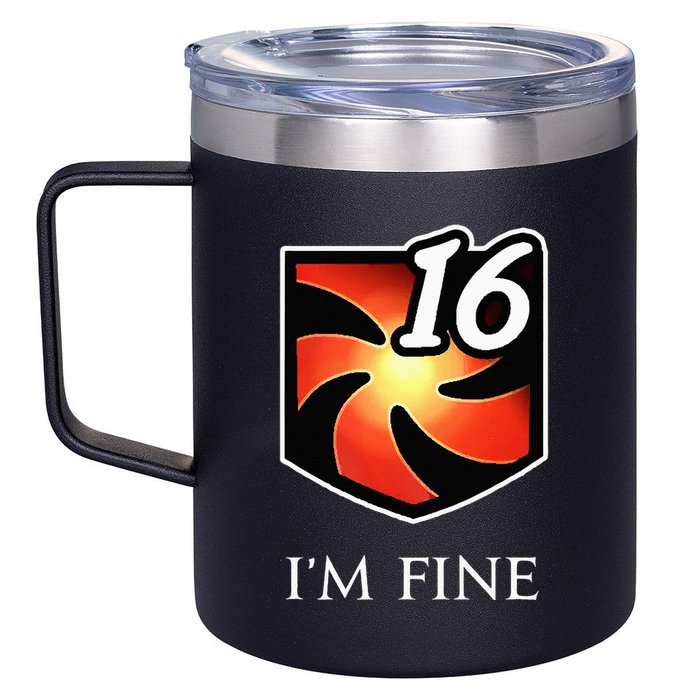IM Fine Vulnerability Stacks Fantasy Mmorpg 12oz Stainless Steel Coffee Mug