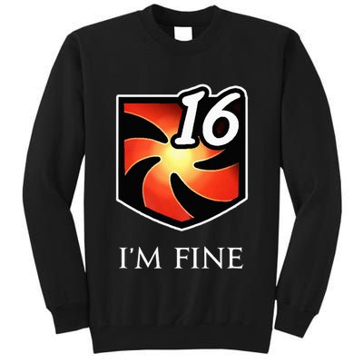 IM Fine Vulnerability Stacks Fantasy Mmorpg Tall Sweatshirt