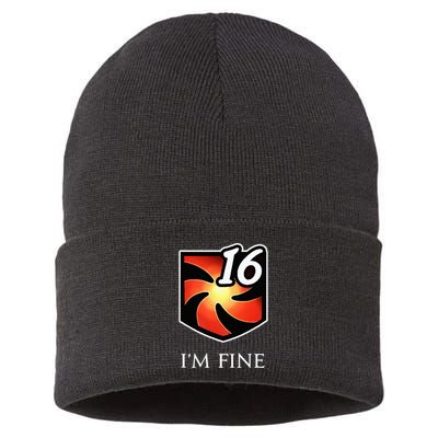 IM Fine Vulnerability Stacks Fantasy Mmorpg Sustainable Knit Beanie