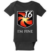 IM Fine Vulnerability Stacks Fantasy Mmorpg Baby Bodysuit