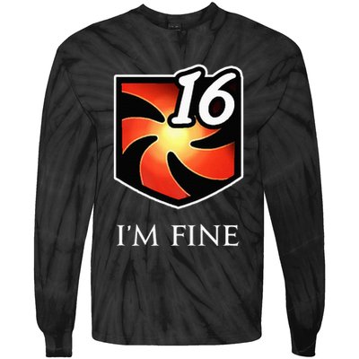 IM Fine Vulnerability Stacks Fantasy Mmorpg Tie-Dye Long Sleeve Shirt