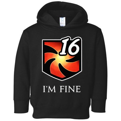 IM Fine Vulnerability Stacks Fantasy Mmorpg Toddler Hoodie