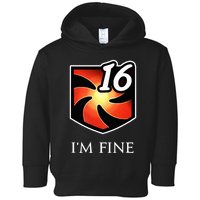 IM Fine Vulnerability Stacks Fantasy Mmorpg Toddler Hoodie