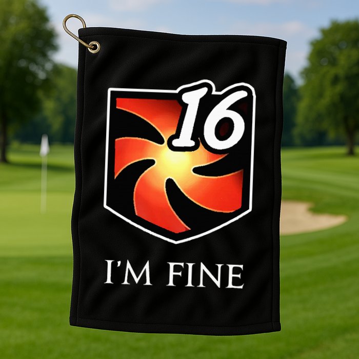 IM Fine Vulnerability Stacks Fantasy Mmorpg Golf Towel
