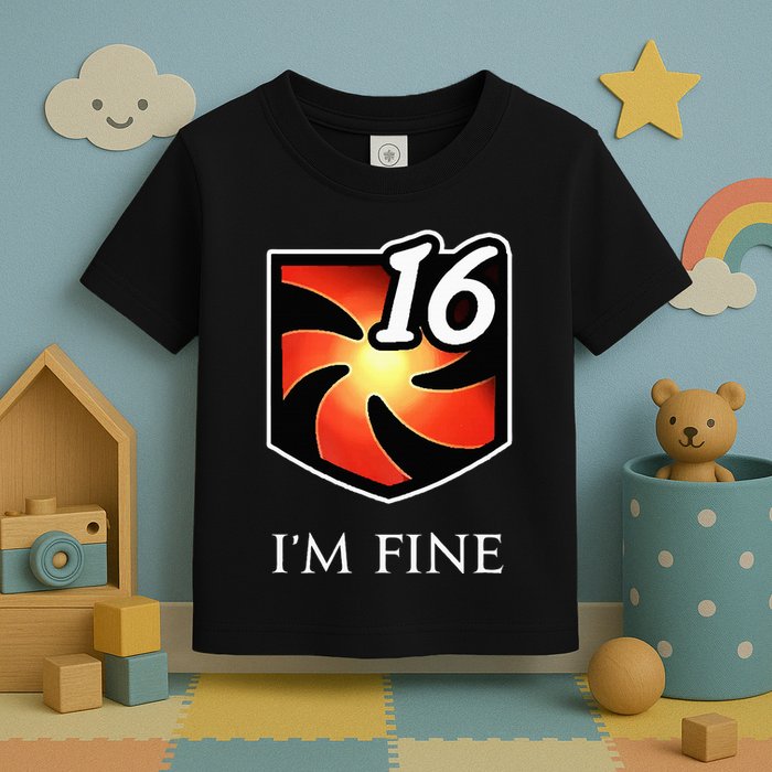 IM Fine Vulnerability Stacks Fantasy Mmorpg Toddler T-Shirt