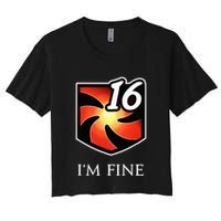 IM Fine Vulnerability Stacks Fantasy Mmorpg Crop Top