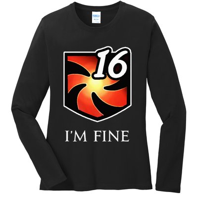 IM Fine Vulnerability Stacks Fantasy Mmorpg Ladies Long Sleeve Shirt