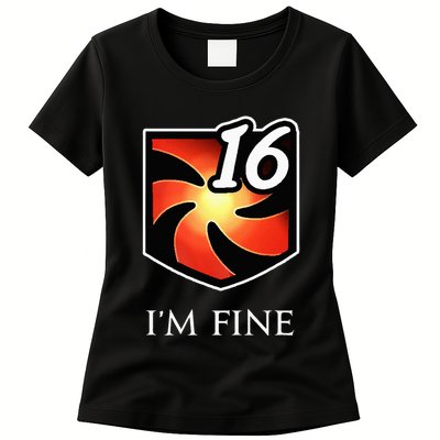IM Fine Vulnerability Stacks Fantasy Mmorpg Womens T-Shirt