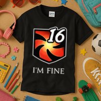 IM Fine Vulnerability Stacks Fantasy Mmorpg Kids T-Shirt