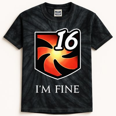 IM Fine Vulnerability Stacks Fantasy Mmorpg Kids Tie-Dye T-Shirt