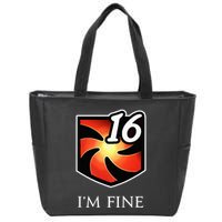 IM Fine Vulnerability Stacks Fantasy Mmorpg Zip Tote Bag