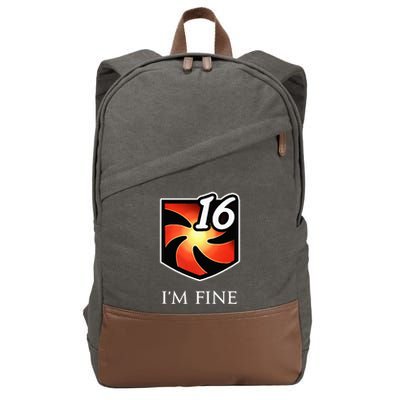 IM Fine Vulnerability Stacks Fantasy Mmorpg Cotton Canvas Backpack