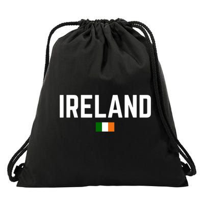 IRELAND Flag Vintage Irish Flag Men Women Kids IRELAND Drawstring Bag