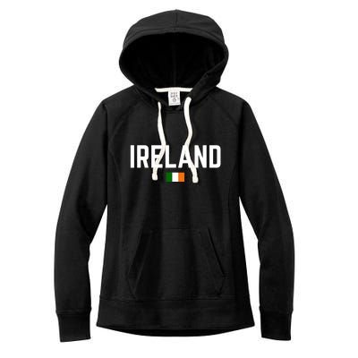 IRELAND Flag Vintage Irish Flag Men Women Kids IRELAND Women's Fleece Hoodie