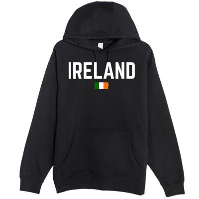 IRELAND Flag Vintage Irish Flag Men Women Kids IRELAND Premium Pullover Hoodie