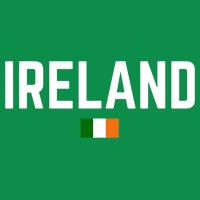 IRELAND Flag Vintage Irish Flag Men Women Kids IRELAND Button