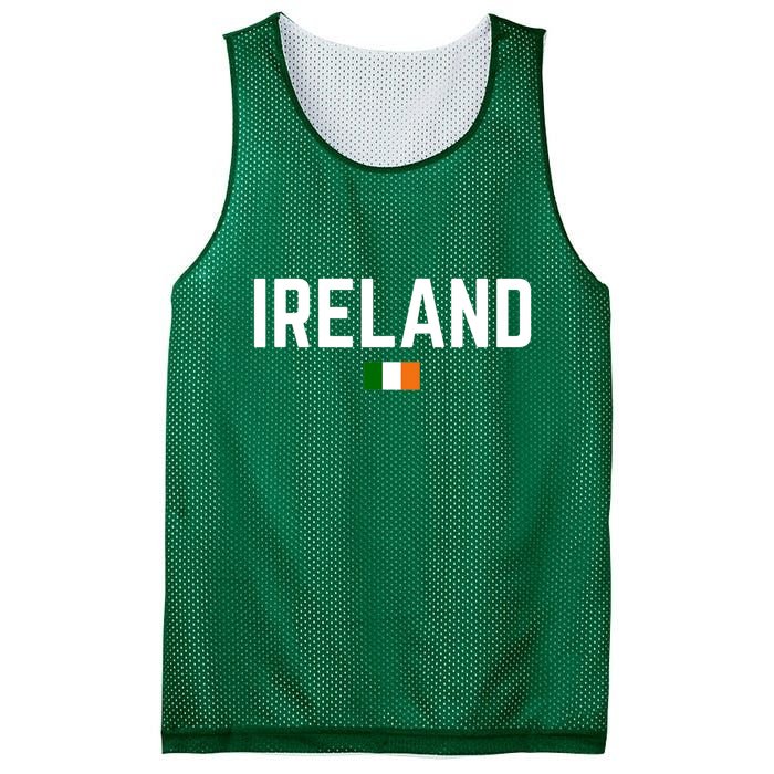 IRELAND Flag Vintage Irish Flag Men Women Kids IRELAND Mesh Reversible Basketball Jersey Tank