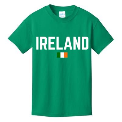 IRELAND Flag Vintage Irish Flag Men Women Kids IRELAND Kids T-Shirt