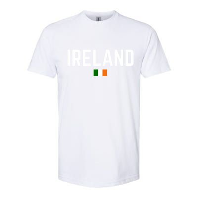 IRELAND Flag Vintage Irish Flag Men Women Kids IRELAND Softstyle CVC T-Shirt