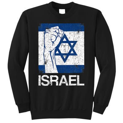 Israeli Flag Vintage Israel Sweatshirt