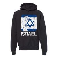 Israeli Flag Vintage Israel Premium Hoodie